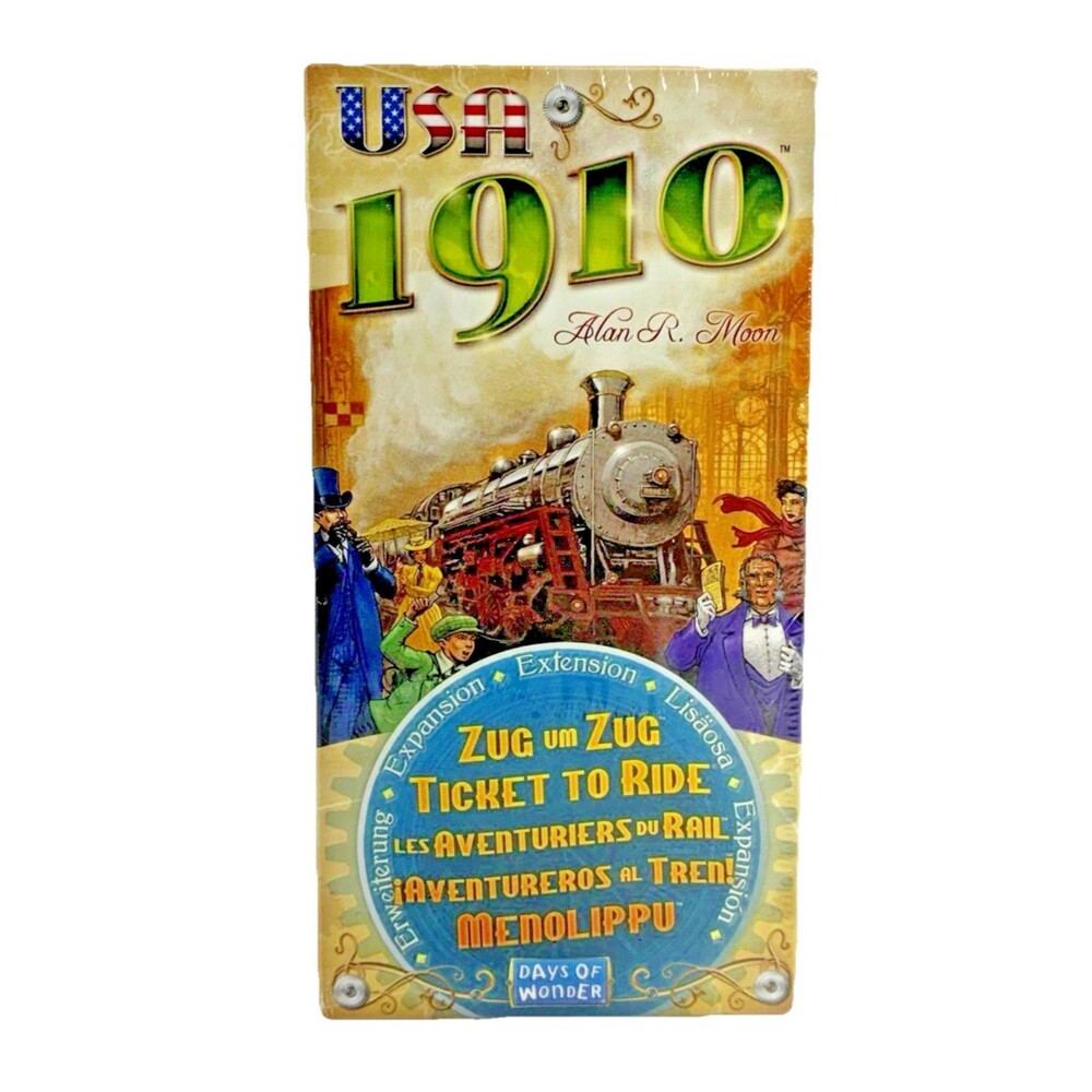 Ticket To Ride USA 1910 Expansion Days of Wonder New Factory Sealed